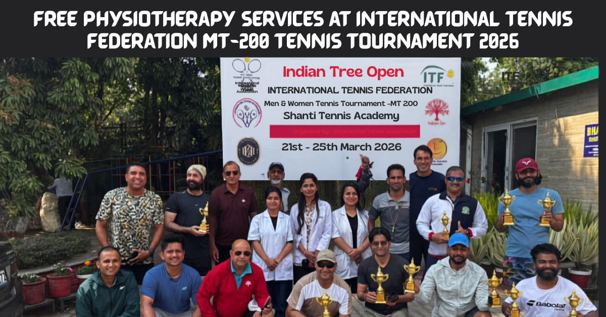 Free physiotherapy services at Men’s and Women’s Tennis Tournament (MT-200)