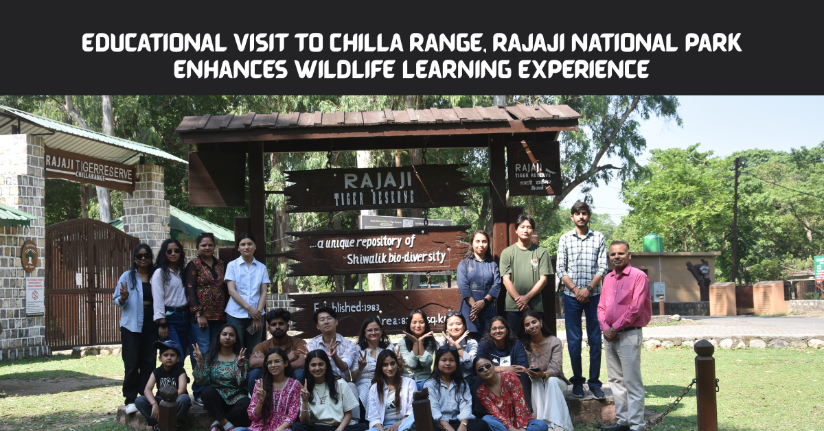 Educational Visit to Chilla Range, Rajaji National Park Enhances Wildlife Learning Experience